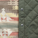 Thunder Voice Eagle Reversible Bondi Jacket - Pinyon Ridge Green - Faherty - STAG Provisions - Outerwear - Coat / Jacket