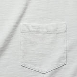 Garment Dyed Pocket Tee - White - Faherty - STAG Provisions - Tops - S/S Tee