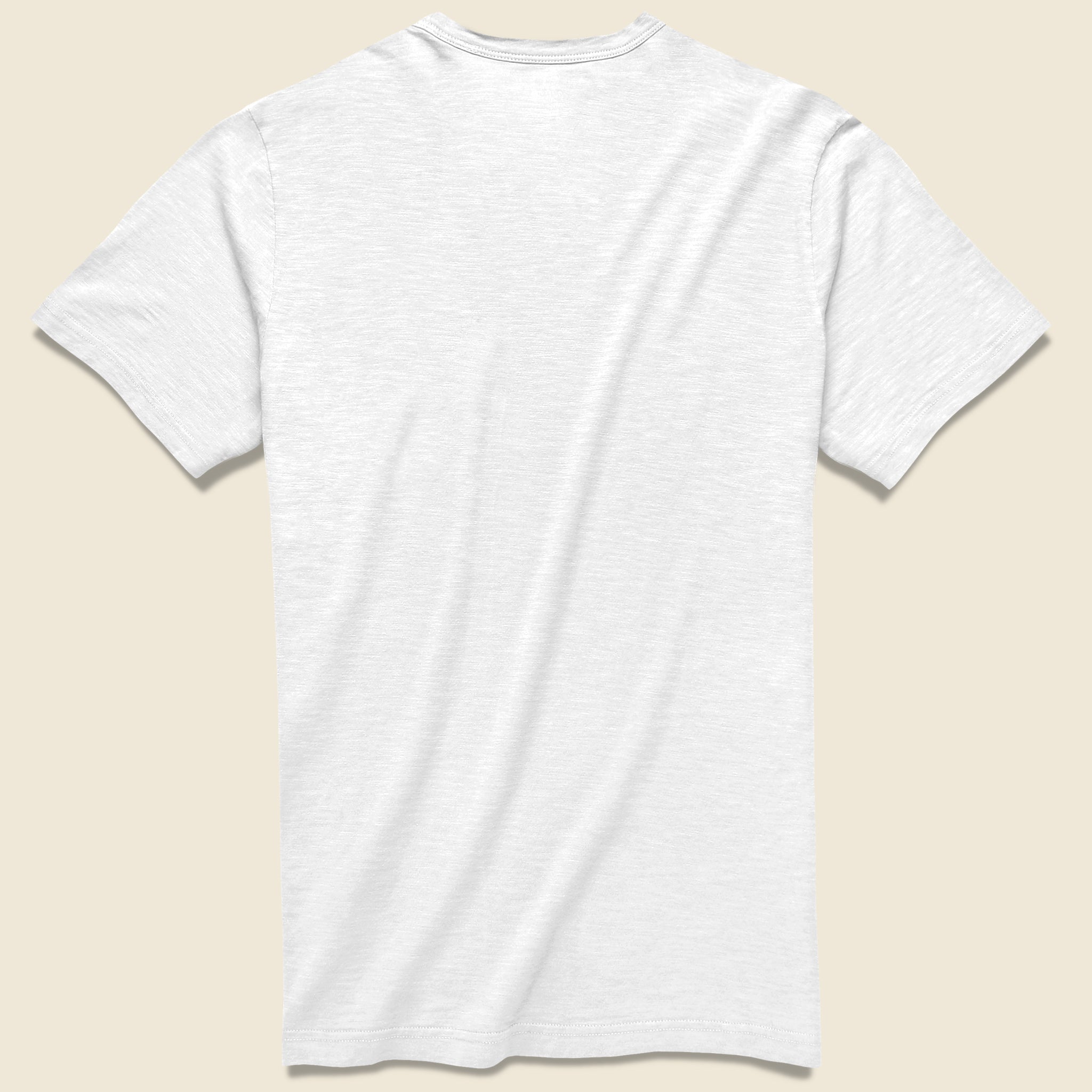 
                          Garment Dyed Pocket Tee - White - Faherty - STAG Provisions - Tops - S/S Tee
                        