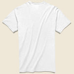 Garment Dyed Pocket Tee - White - Faherty - STAG Provisions - Tops - S/S Tee