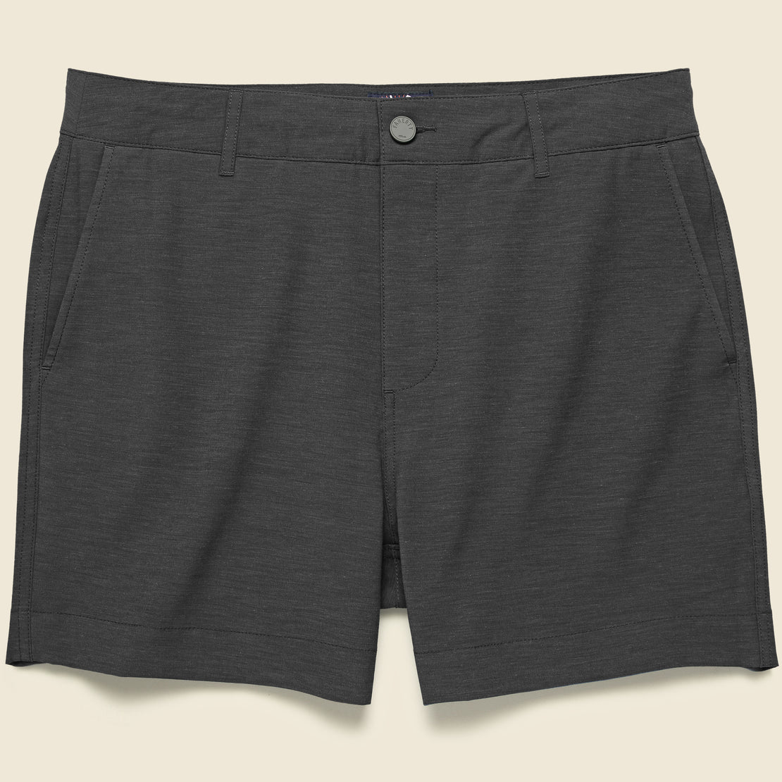 Faherty Belt Loop All Day Short 5-inch - Charcoal