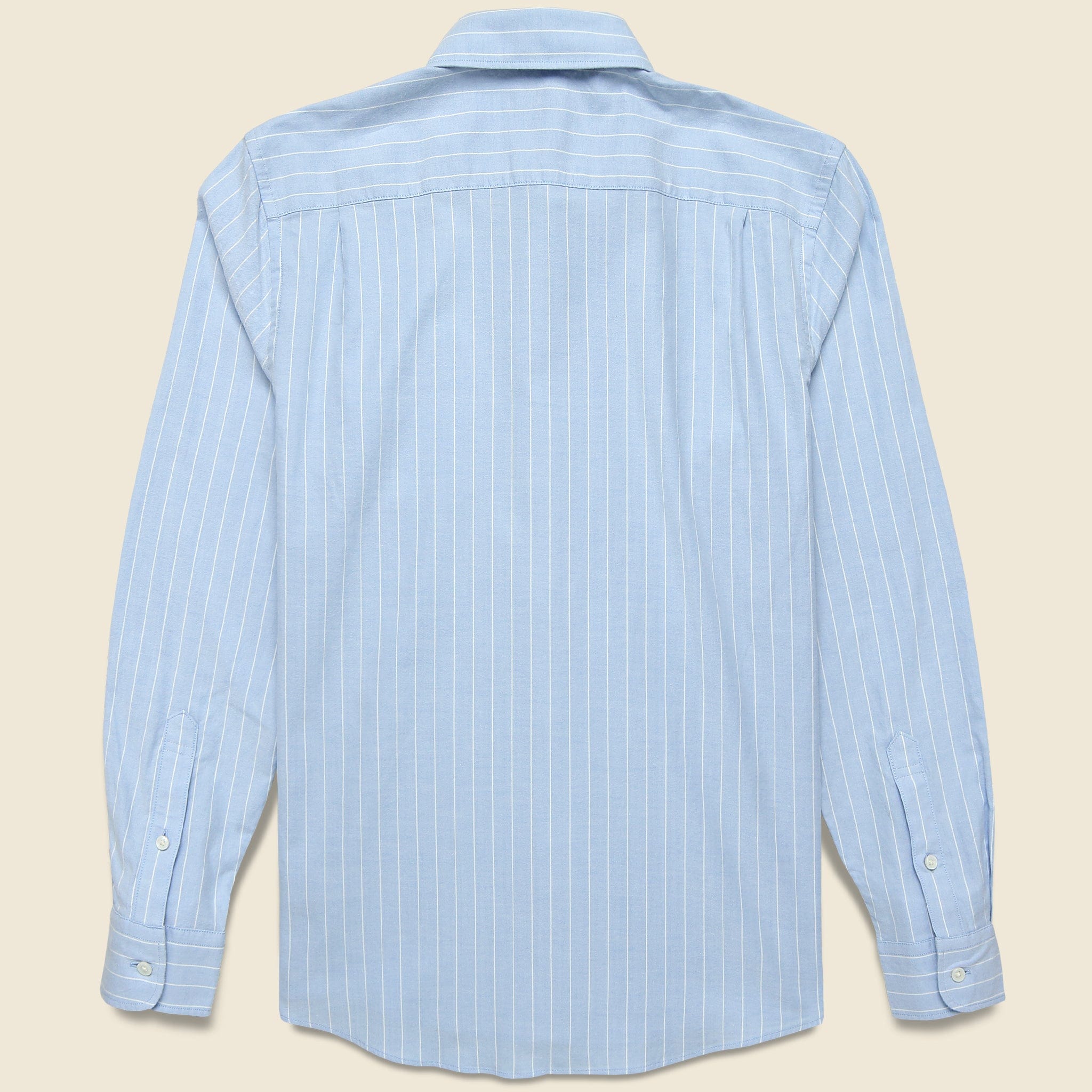 
                          Stretch Oxford Shirt - Cloud Chalk Stripe - Faherty - STAG Provisions - Tops - L/S Woven - Stripe
                        