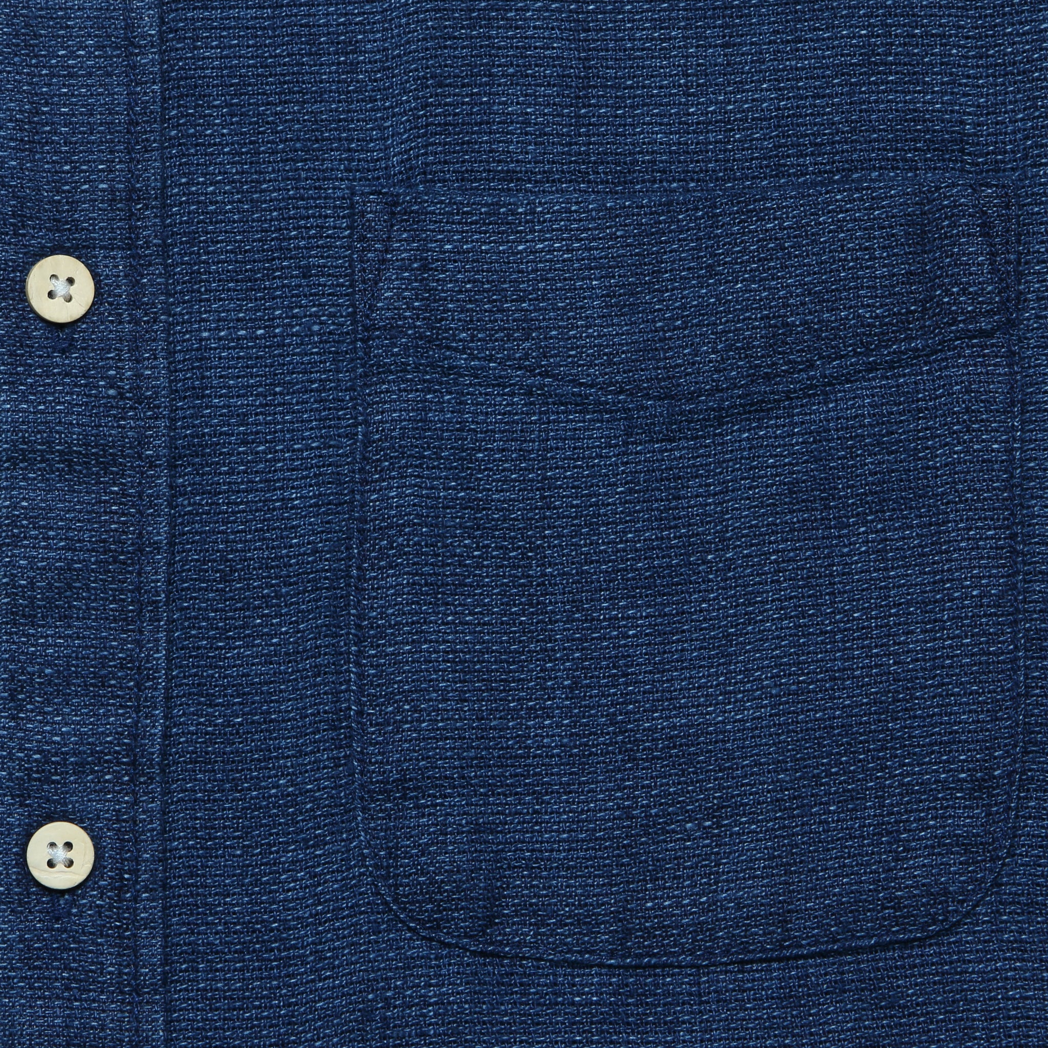 
                          Laguna Shirt - Indigo Basketweave - Faherty - STAG Provisions - Tops - S/S Woven - Solid
                        