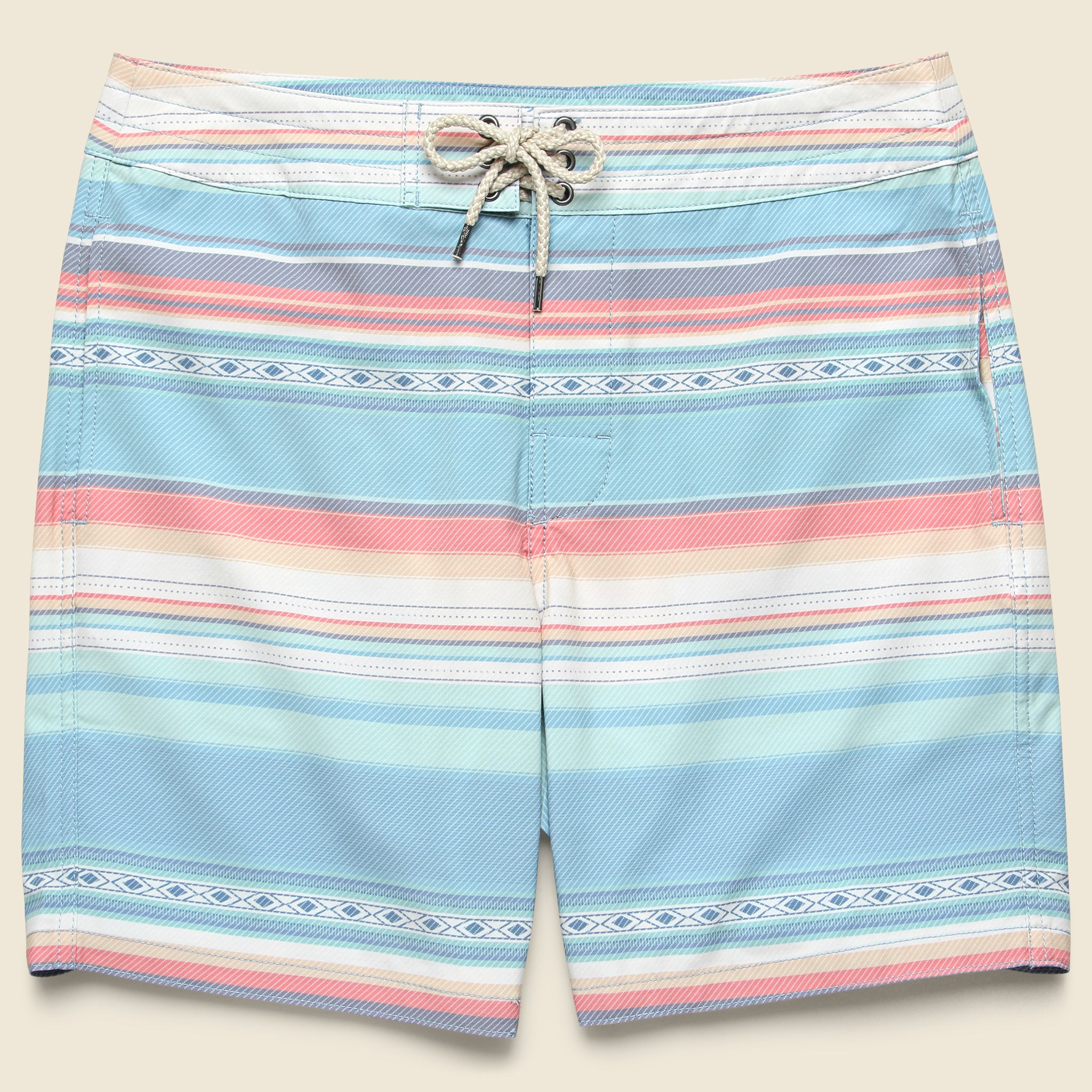 Classic 7-inch Boardshort - Coastal Shores - Faherty - STAG Provisions - Shorts - Swim