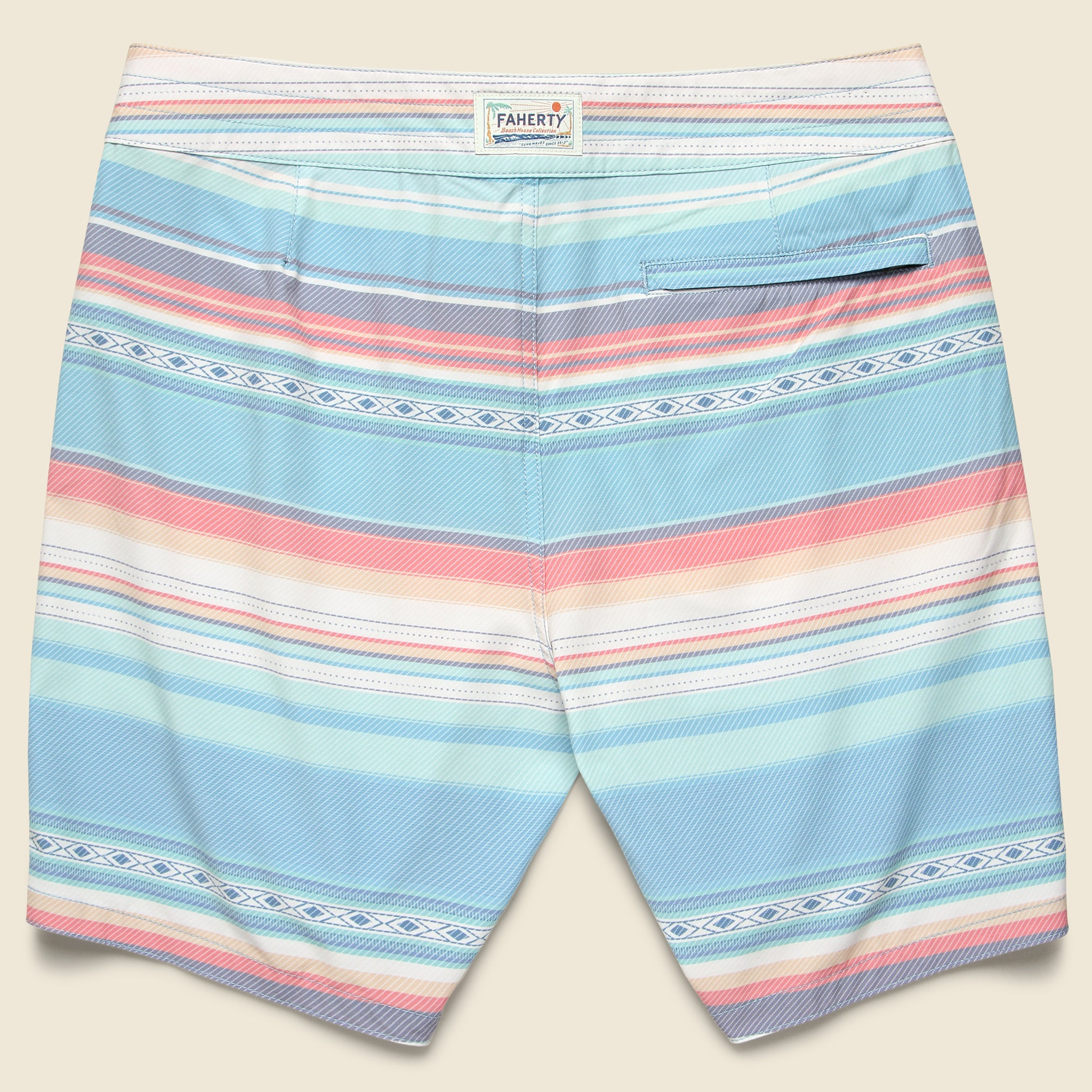 
                          Classic 7-inch Boardshort - Coastal Shores - Faherty - STAG Provisions - Shorts - Swim
                        