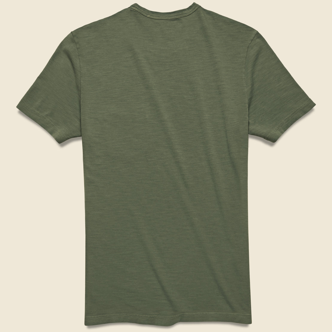 Garment Dyed Pocket Tee - Olive - Faherty - STAG Provisions - Tops - S/S Tee