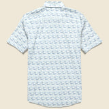 Movement Shirt - Ivory Endless Peaks - Faherty - STAG Provisions - Tops - S/S Woven - Other Pattern