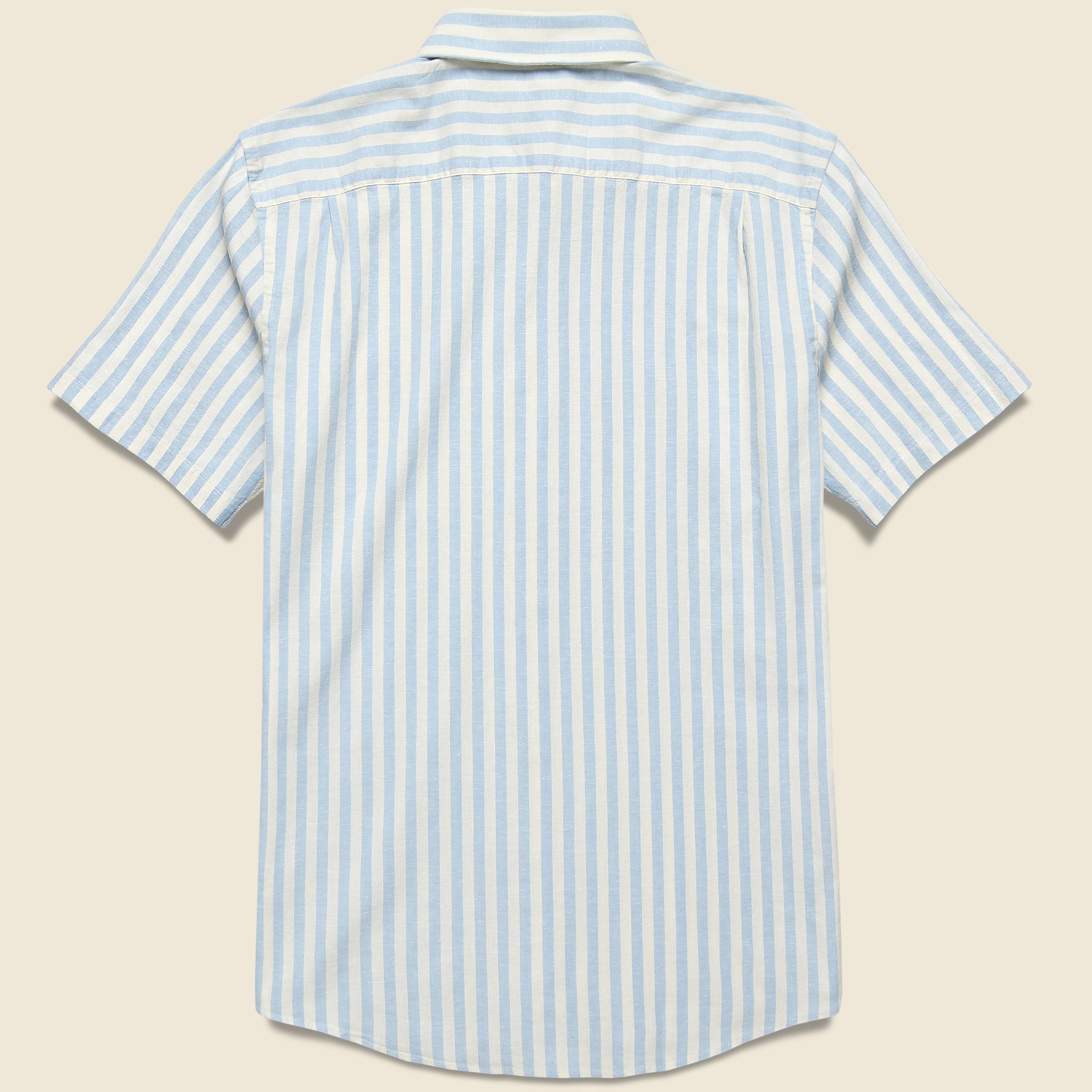 
                          Breeze Shirt - Sky Shell Stripe - Faherty - STAG Provisions - Tops - S/S Woven - Stripe
                        