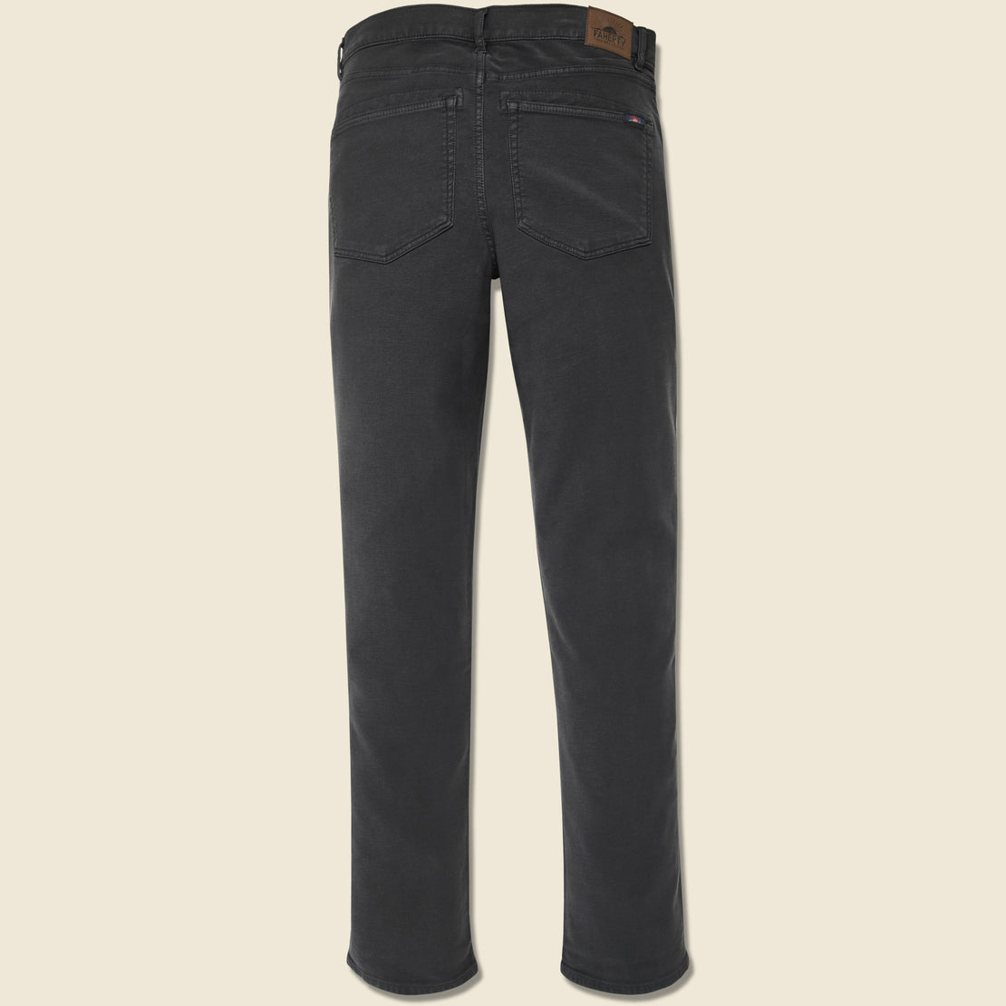 Stretch Terry Pant - Onyx Black - Faherty - STAG Provisions - Pants - Twill