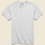 Garment Dyed Pocket Tee - Grey Heather - Faherty - STAG Provisions - Tops - S/S Tee