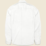 Supima Oxford Shirt - Pure White - Faherty - STAG Provisions - Tops - L/S Woven - Solid