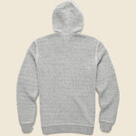 Whitewater Zip Hoodie - Grey Shell Loop - Faherty - STAG Provisions - Tops - Fleece / Sweatshirt