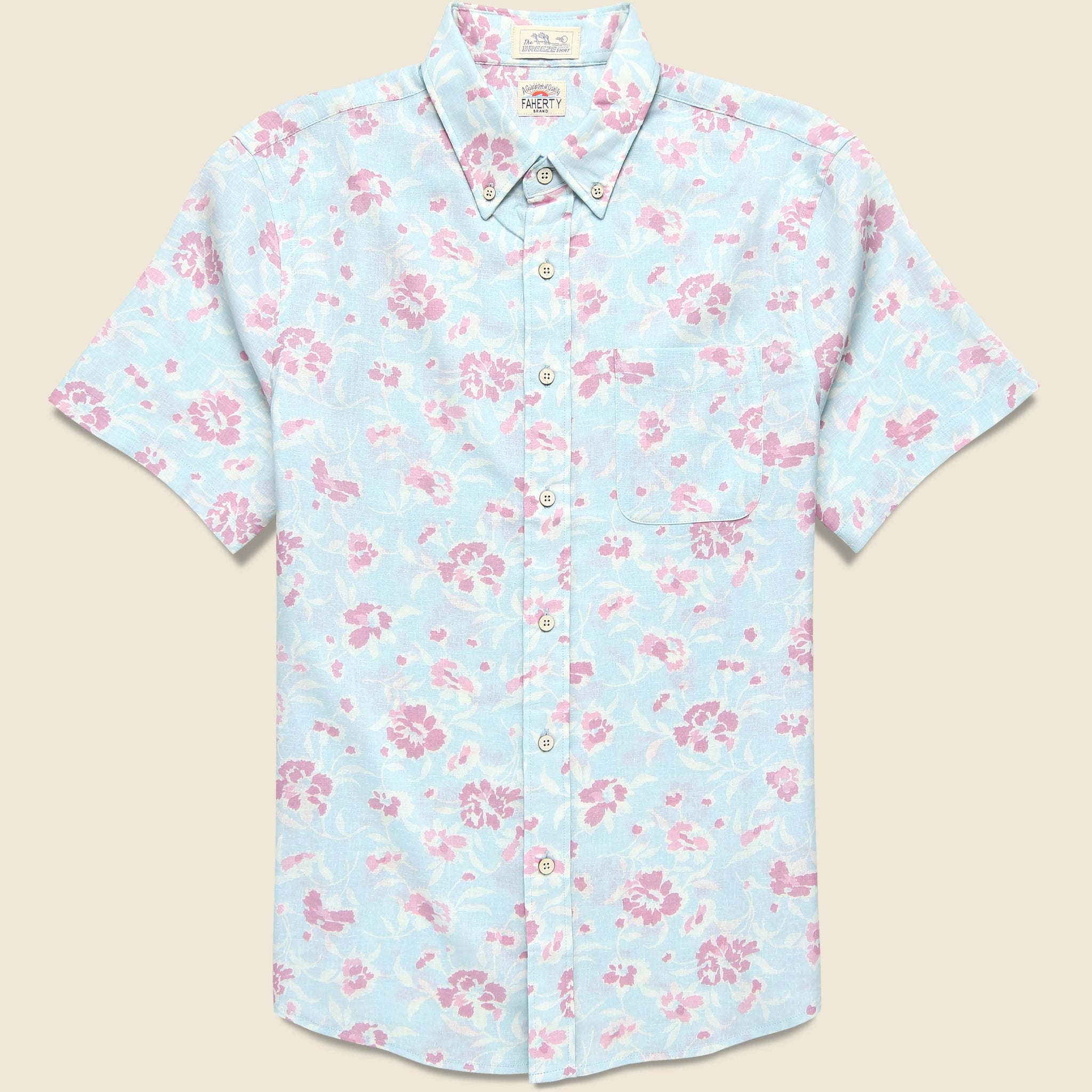 Breeze Shirt - Clear Waters Blossom