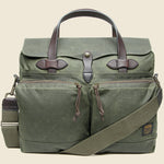 24 Hour Tin Briefcase - Otter Green - Filson - STAG Provisions - Accessories - Bags / Luggage