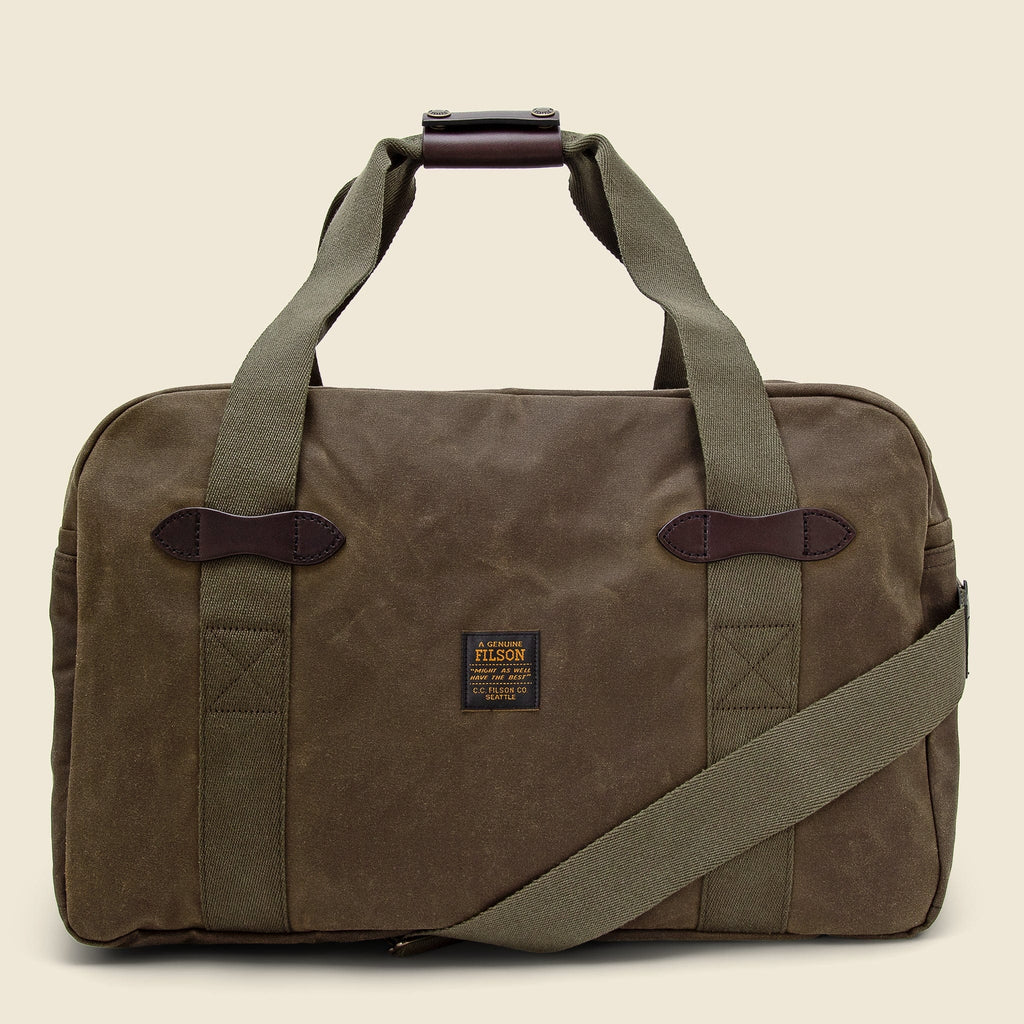 Filson Tin Cloth Medium Duffle Bag - Otter Green