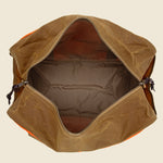 Tin Cloth Medium Duffle Bag - Flame/Dark Tan - Filson - STAG Provisions - Accessories - Bags / Luggage