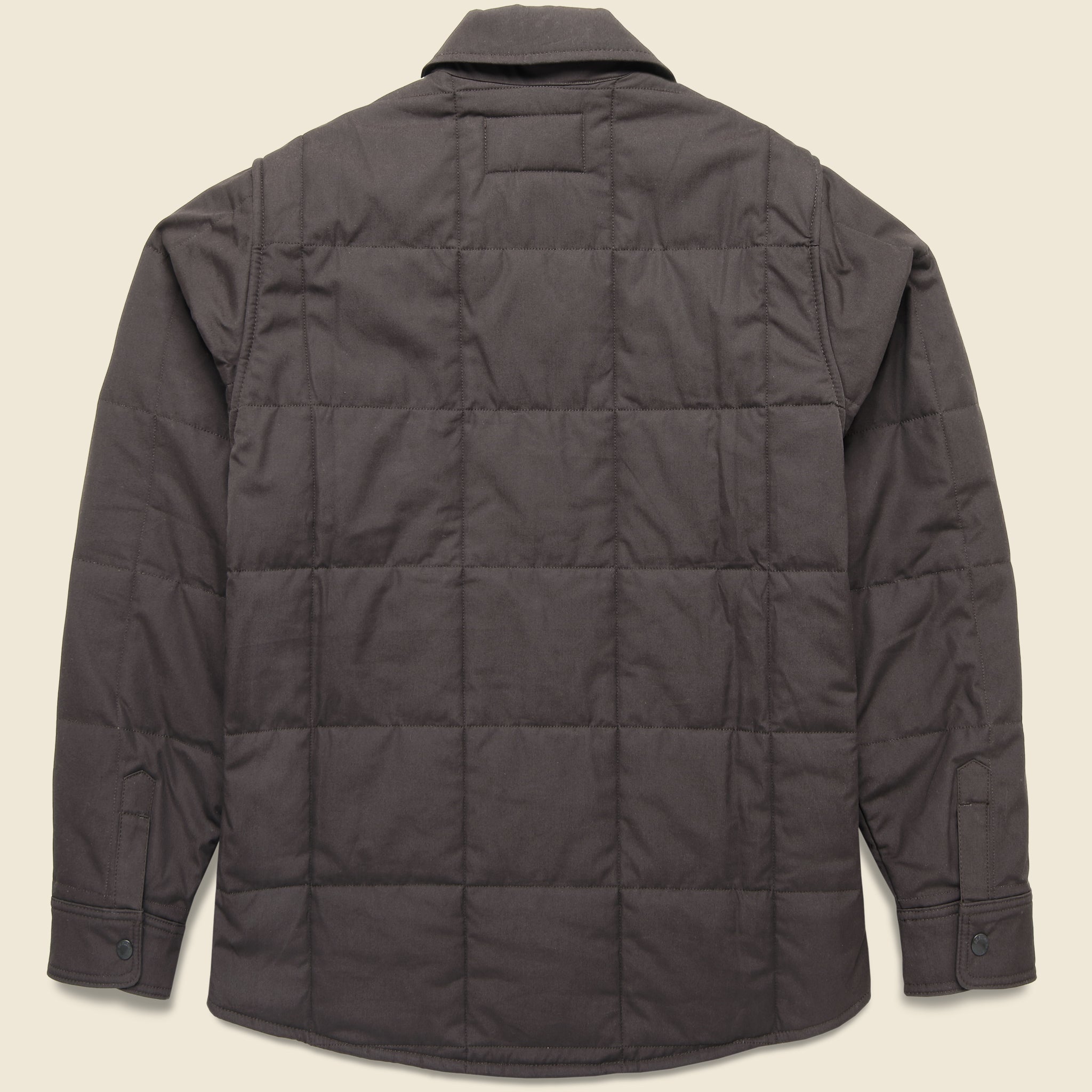 
                          Cover Cloth Quilted Jac-Shirt - Cinder - Filson - STAG Provisions - Outerwear - Shirt Jacket
                        