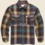 Mackinaw Wool Jac Shirt - Black Coffee/Multi Plaid - Filson - STAG Provisions - Outerwear - Shirt Jacket