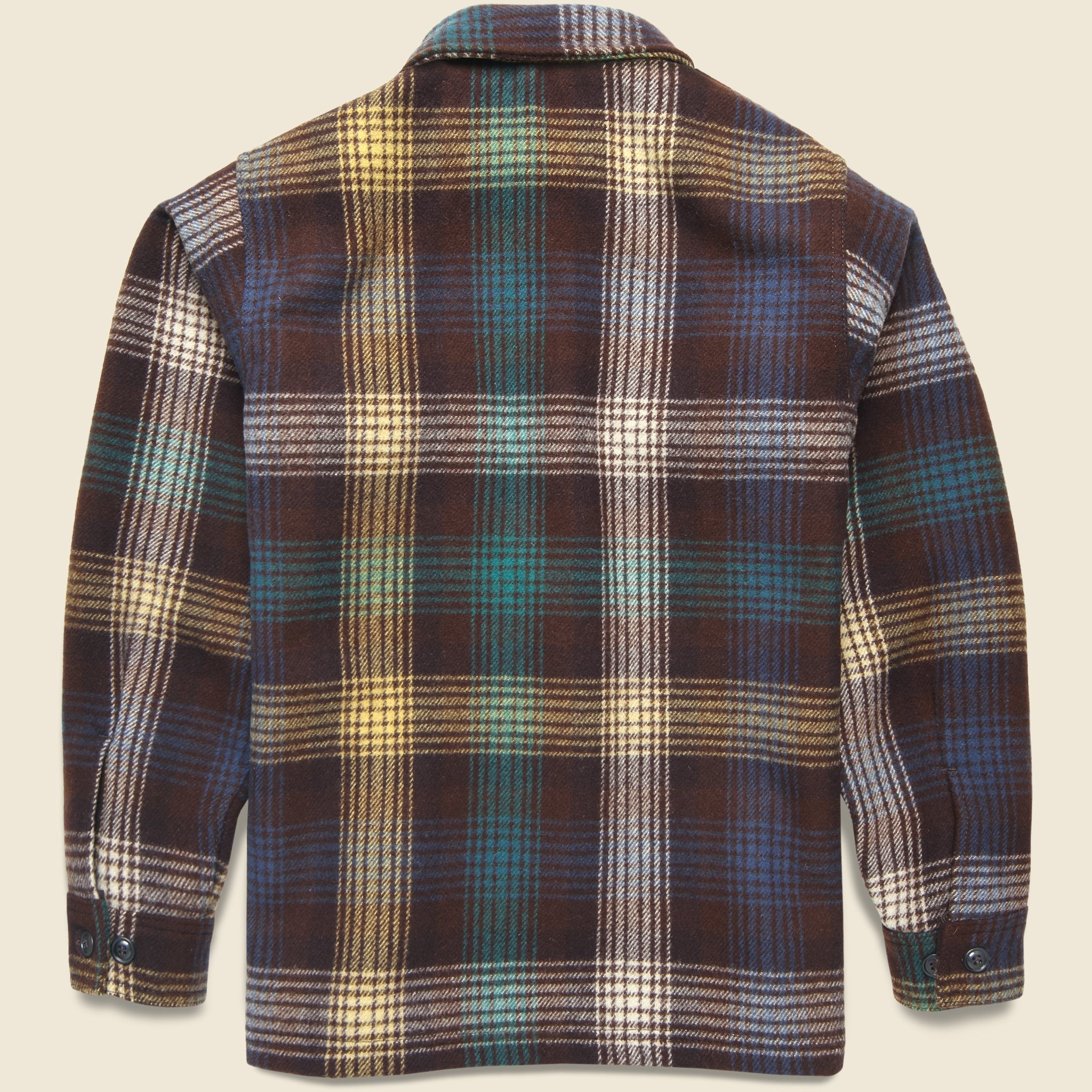 
                          Mackinaw Wool Jac Shirt - Black Coffee/Multi Plaid - Filson - STAG Provisions - Outerwear - Shirt Jacket
                        