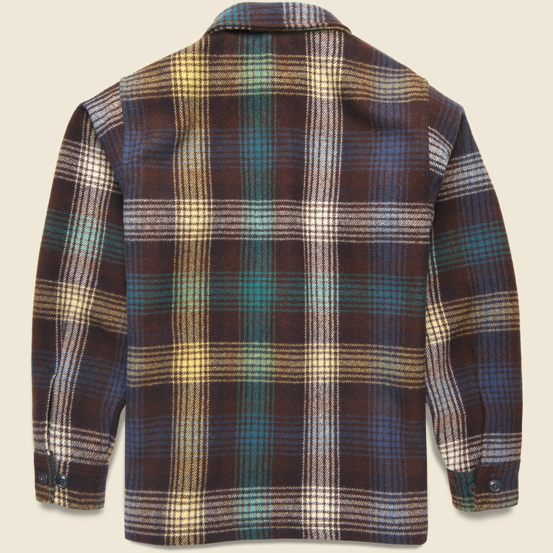 Mackinaw Wool Jac Shirt - Black Coffee/Multi Plaid - Filson - STAG Provisions - Outerwear - Shirt Jacket