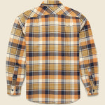 Vintage Flannel Workshirt - Navy Cumin Red - Filson - STAG Provisions - Tops - L/S Woven - Plaid