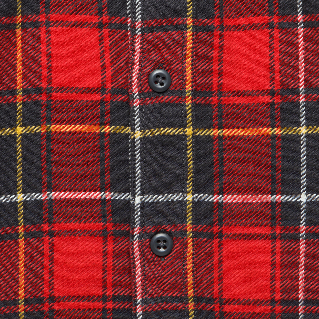 Vintage Flannel Workshirt - Red/Charcoal Plaid - Filson - STAG Provisions - Tops - L/S Woven - Plaid