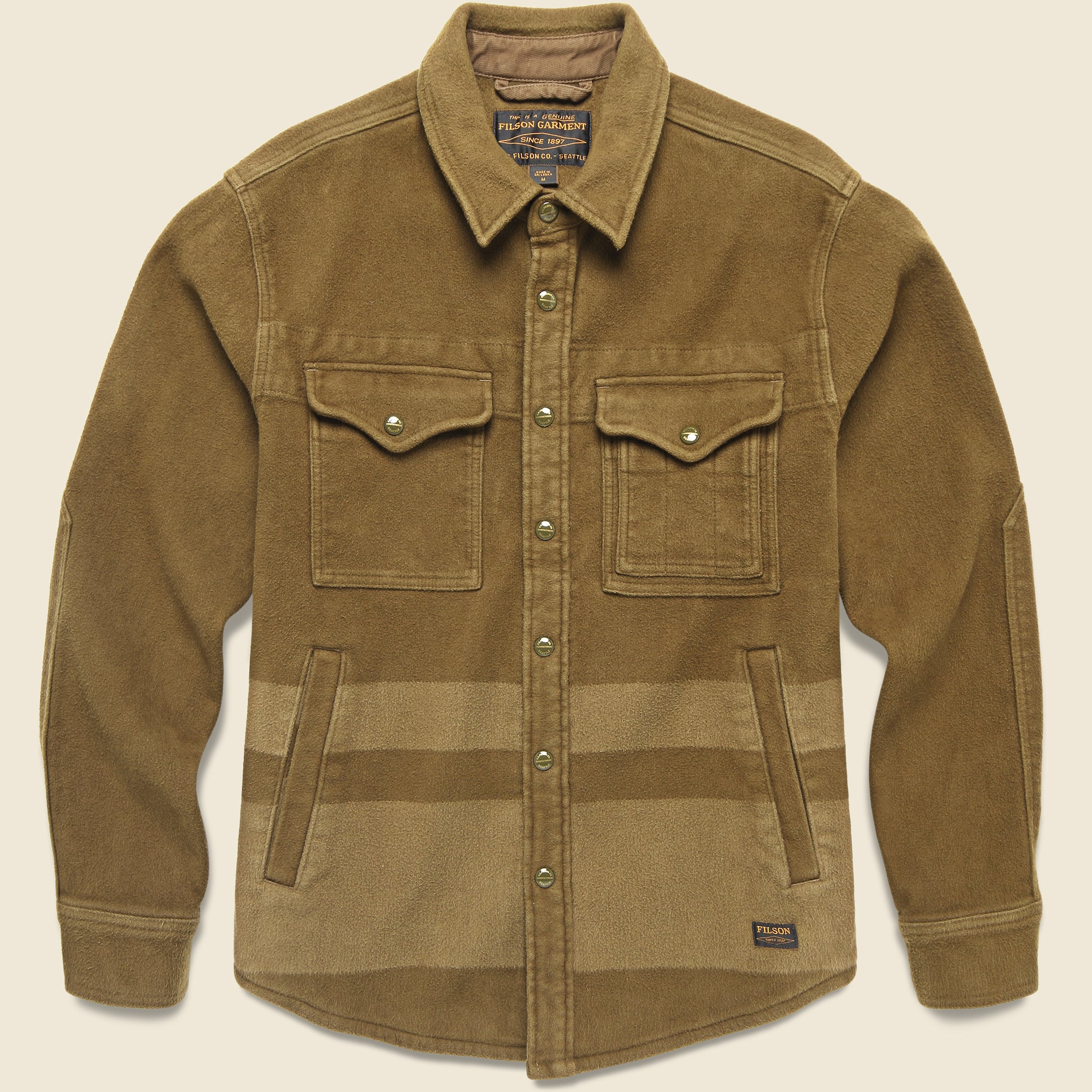 Beartooth Jac Shirt - Marsh Olive - Filson - STAG Provisions - Outerwear - Shirt Jacket