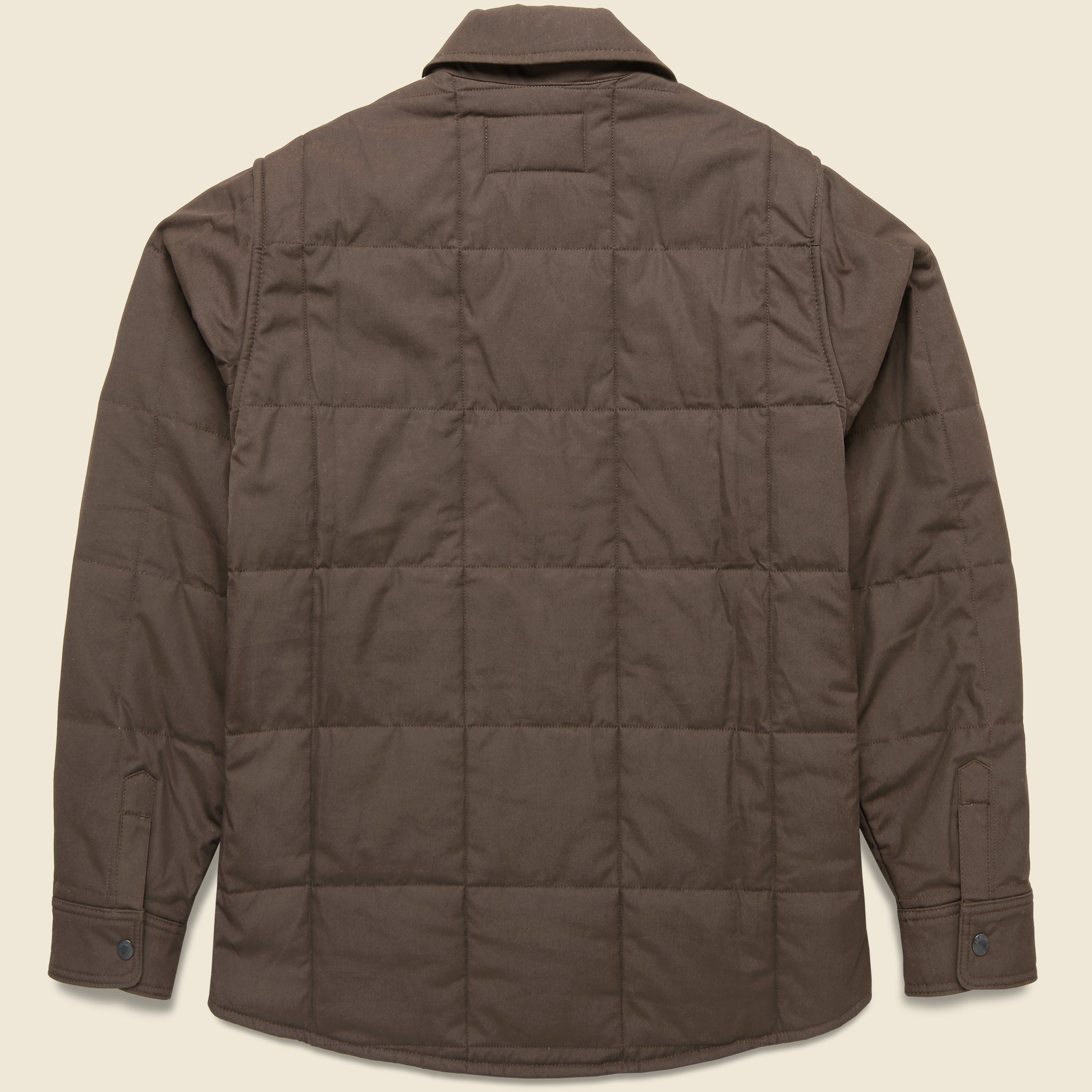 
                          Cover Cloth Quilted Shirt Jacket - Slate Black
                        