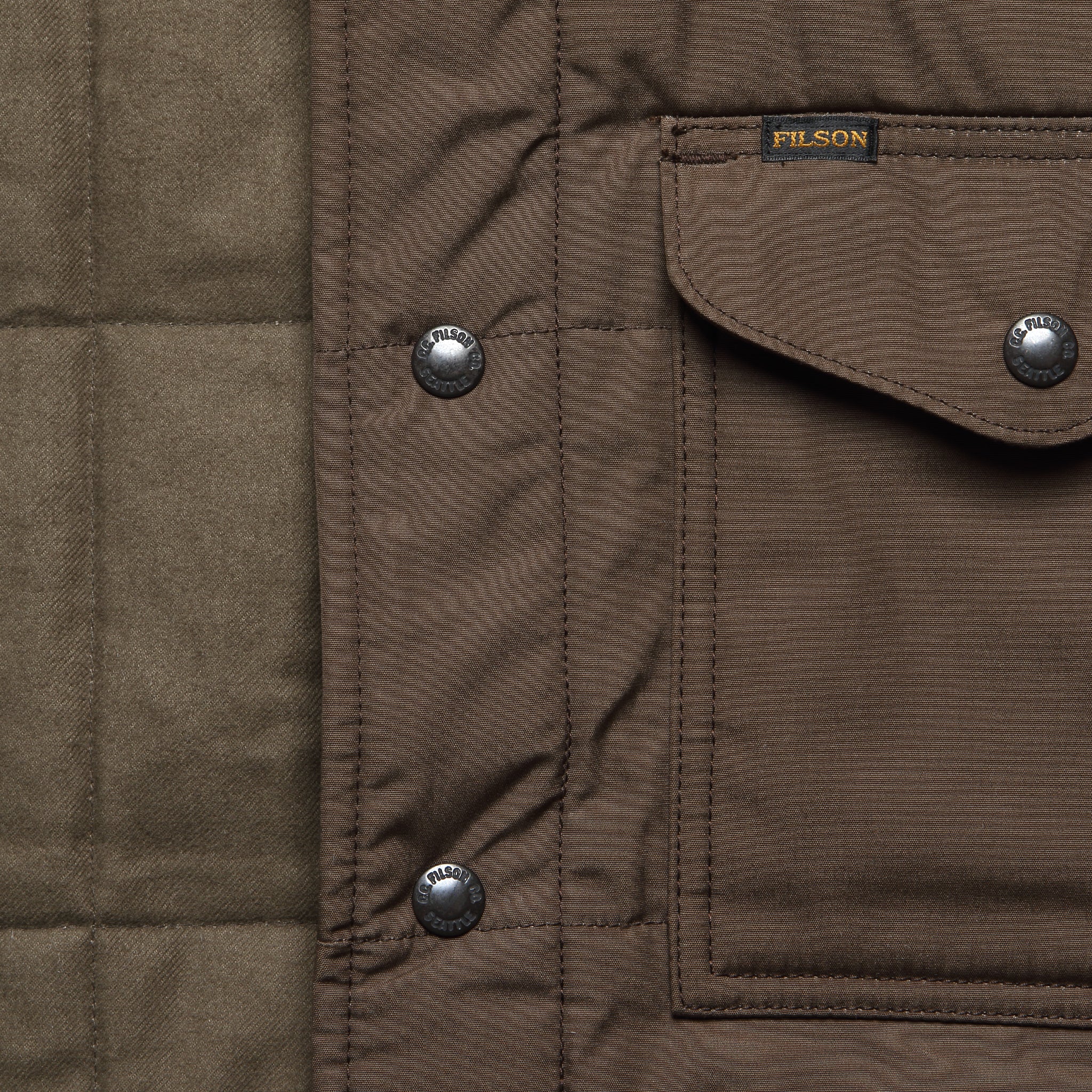 
                          Cover Cloth Quilted Shirt Jacket - Slate Black
                        