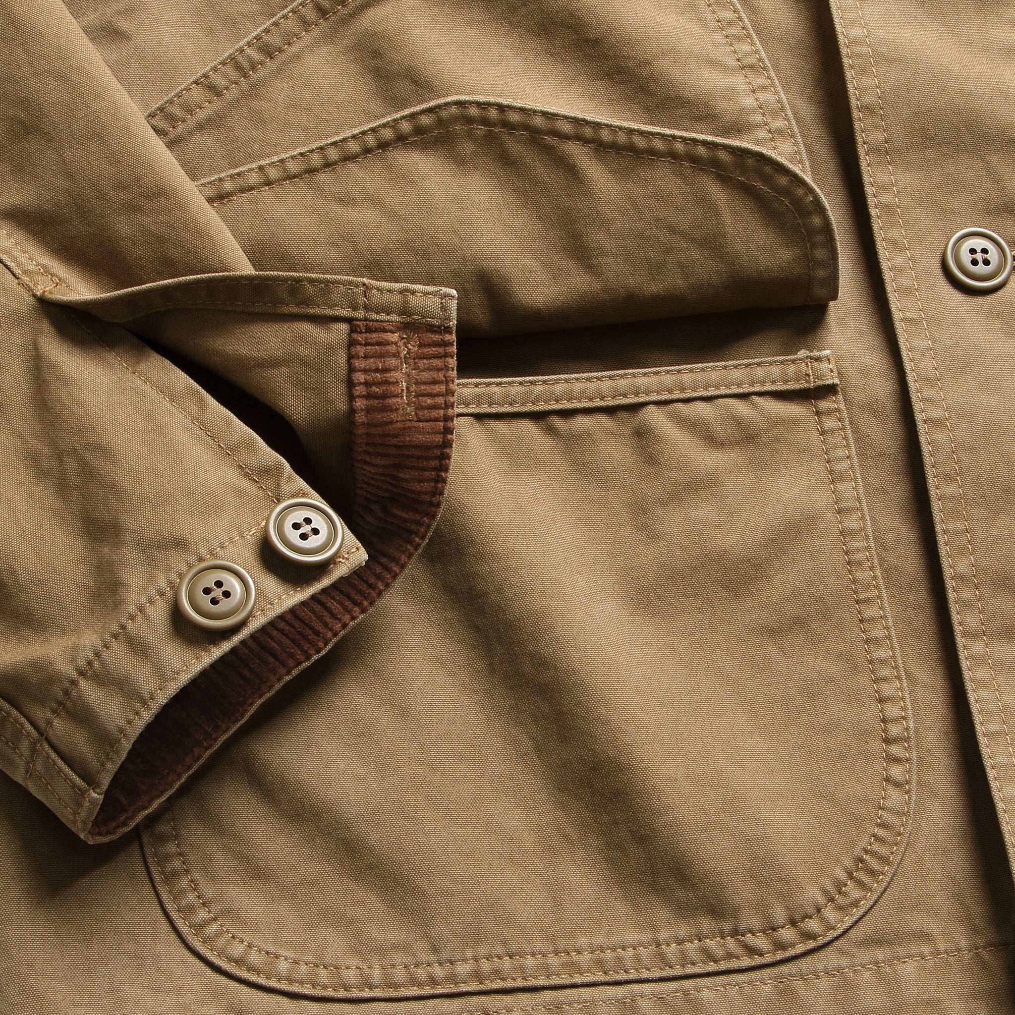 
                          Canvas Outfitter Jacket - Kangaroo - Filson - STAG Provisions - Outerwear - Coat / Jacket
                        