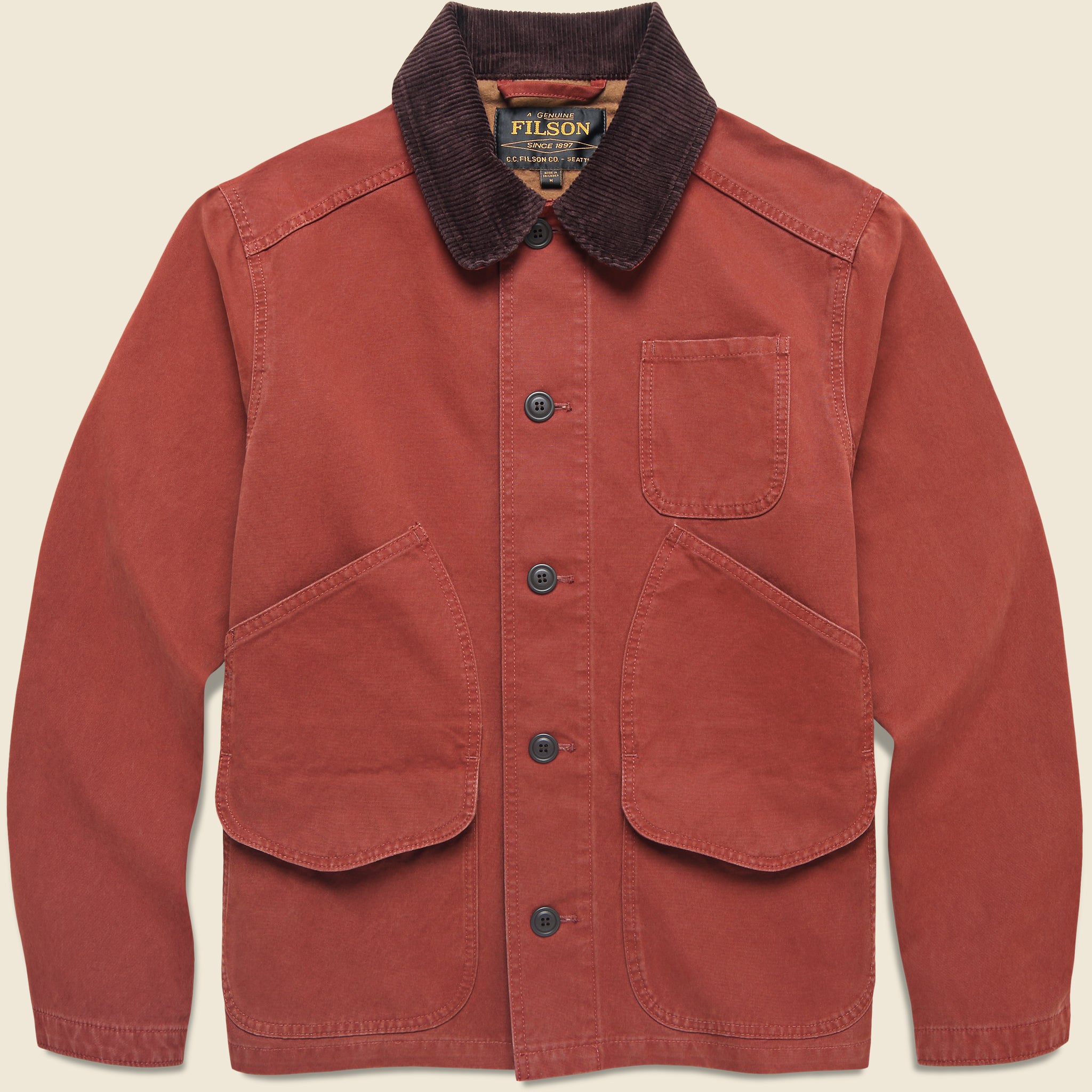 Canvas Outfitter Jacket - Sequoia - Filson - STAG Provisions - Outerwear - Coat / Jacket
