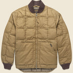 Heritage Cotton Down Jacket - Light Brown - Filson - STAG Provisions - Outerwear - Coat / Jacket