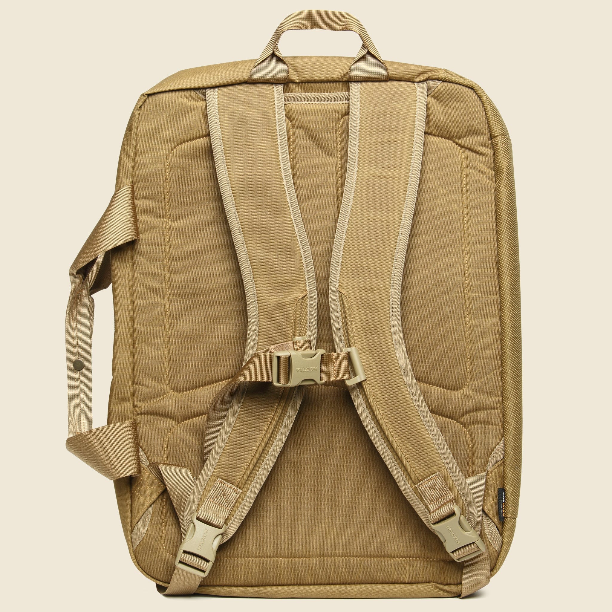 
                          Surveyor Pullman Pack - Dark Tan/Flame - Filson - STAG Provisions - Accessories - Bags / Luggage
                        