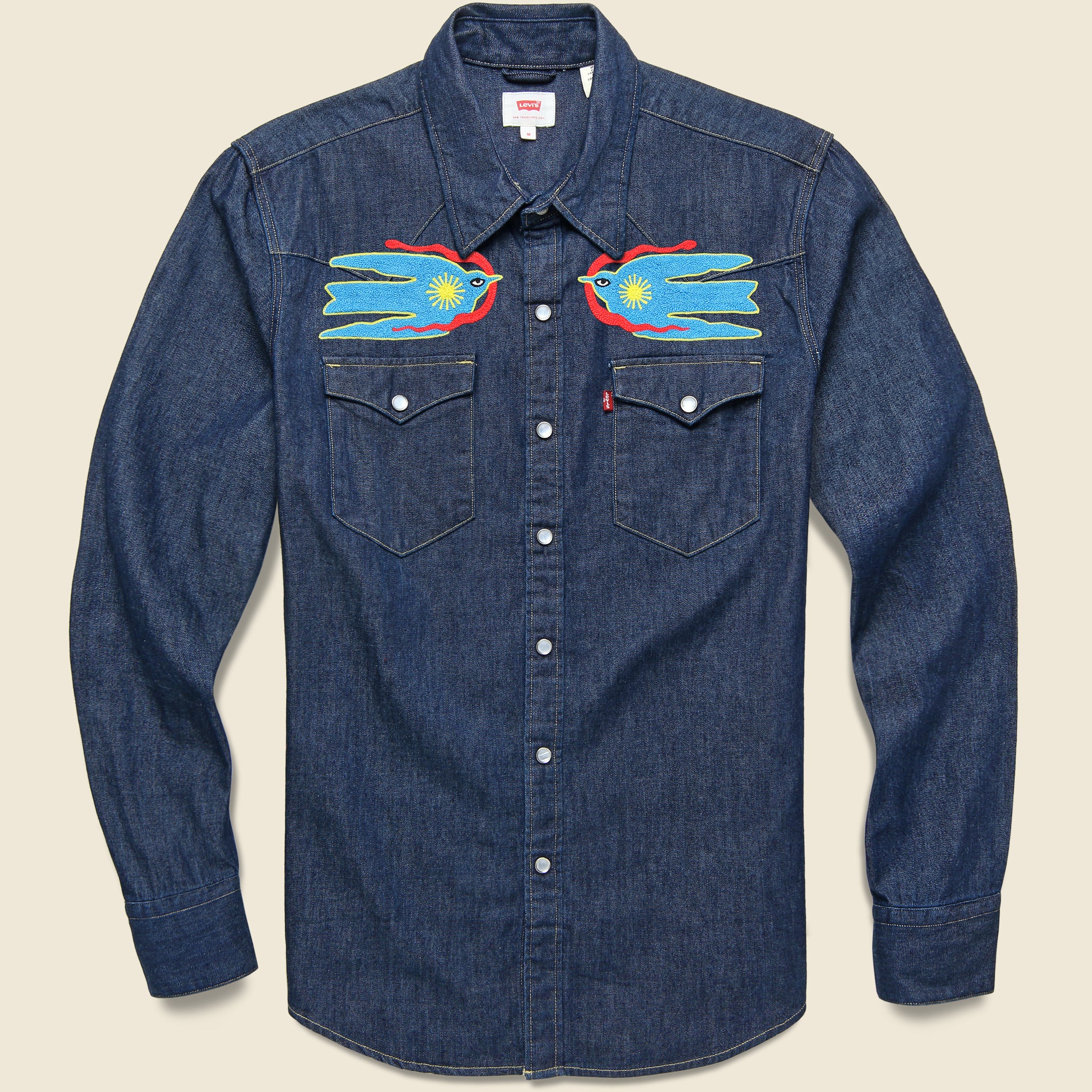 Snake Birds Western Shirt