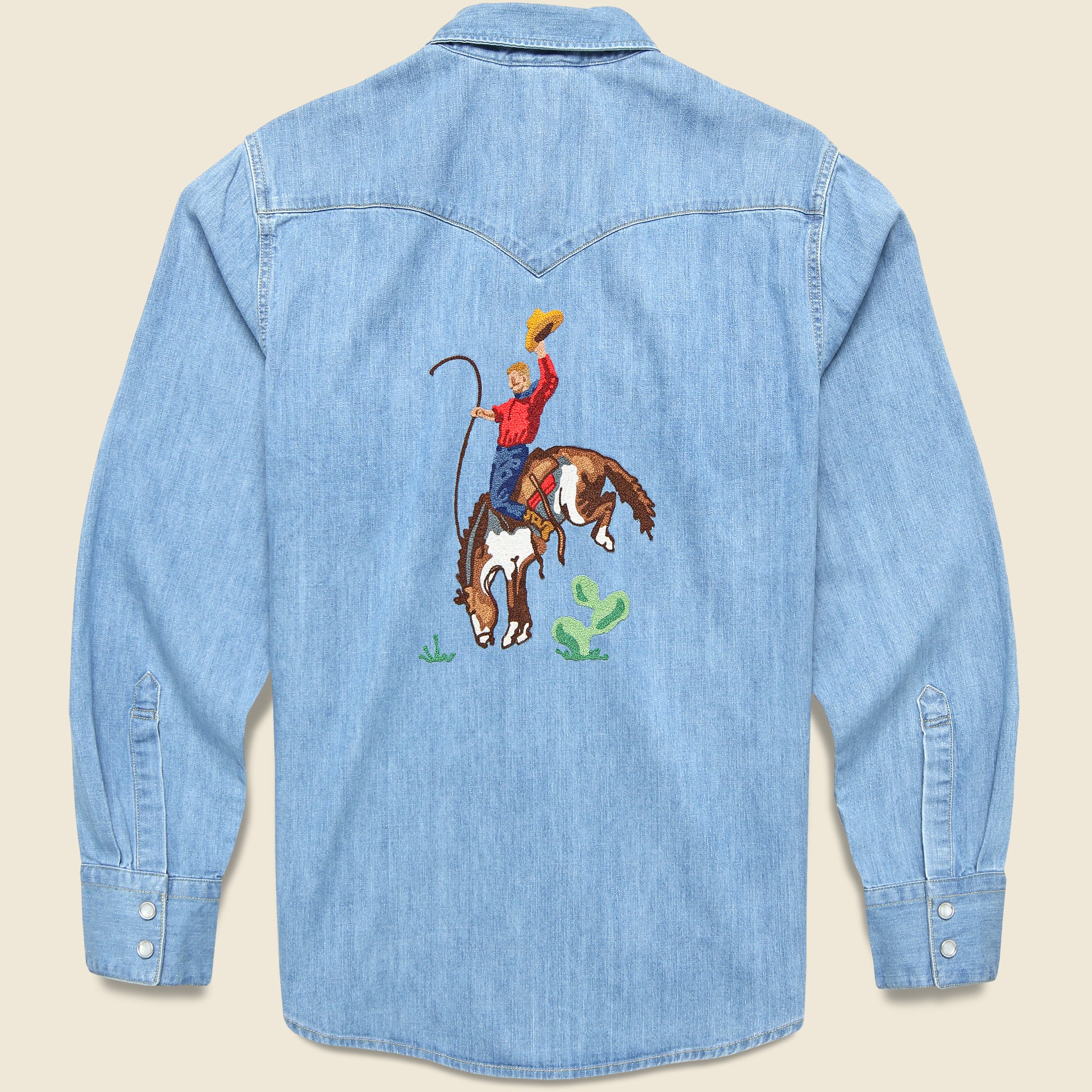 Bucking Bronco Western Shirt