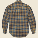 Cotton Tweed Check Flannel - Tan - Gitman Vintage - STAG Provisions - Tops - L/S Woven - Plaid