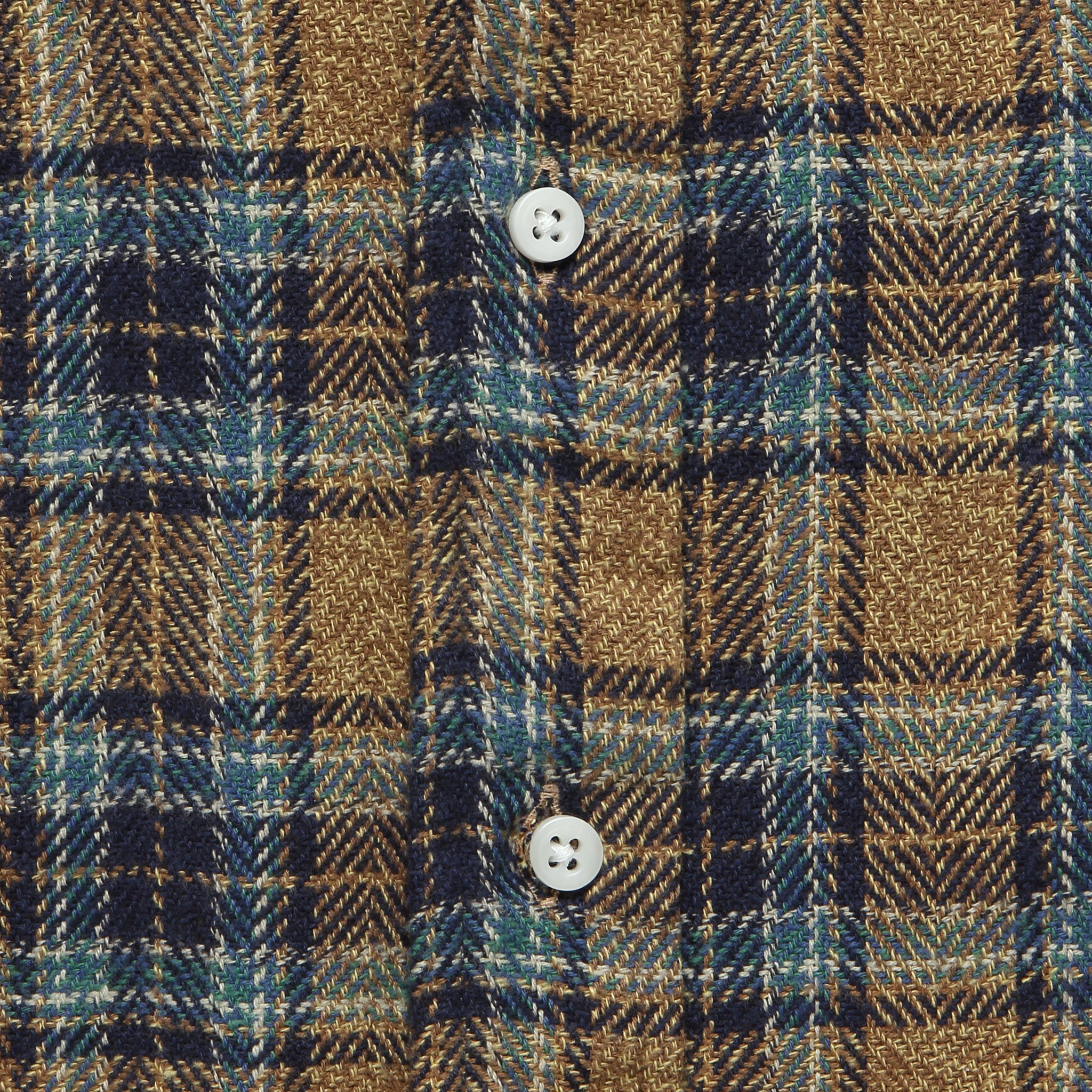 
                          Cotton Tweed Check Flannel - Tan - Gitman Vintage - STAG Provisions - Tops - L/S Woven - Plaid
                        