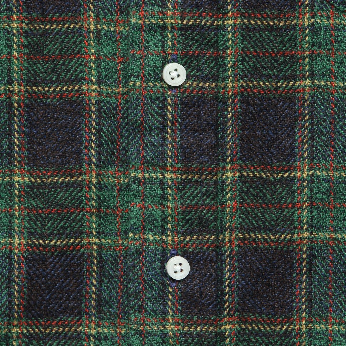 Cotton Tweed Check Flannel - Green – STAG Provisions