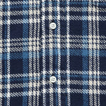 Brushed Triple Yarn Flannel - Navy - Gitman Vintage - STAG Provisions - Tops - L/S Woven - Plaid