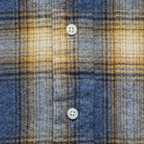 Double Sided Brushed Shirt - Blue - Gitman Vintage - STAG Provisions - Tops - L/S Woven - Plaid