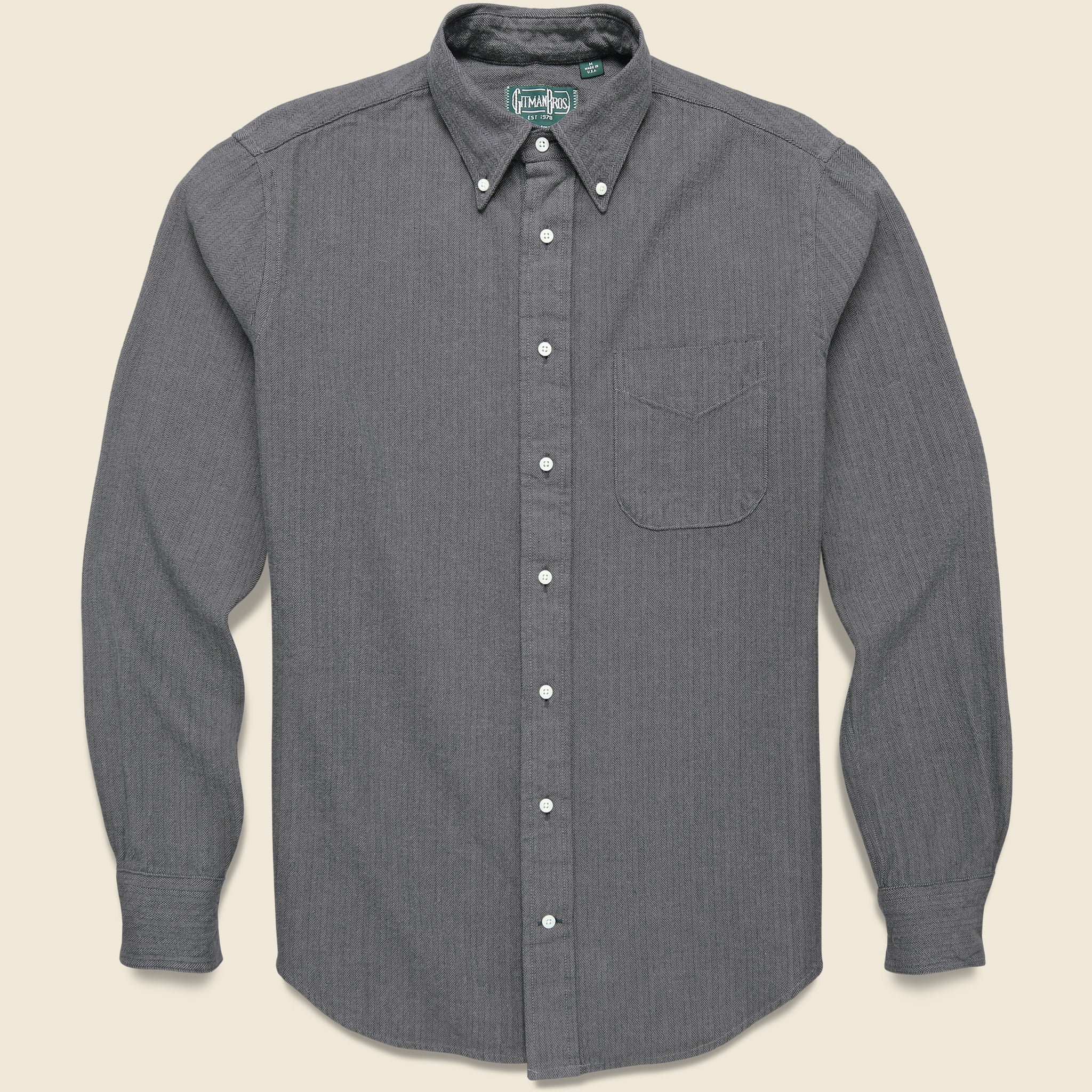 Shetland Flannel Shirt - Grey