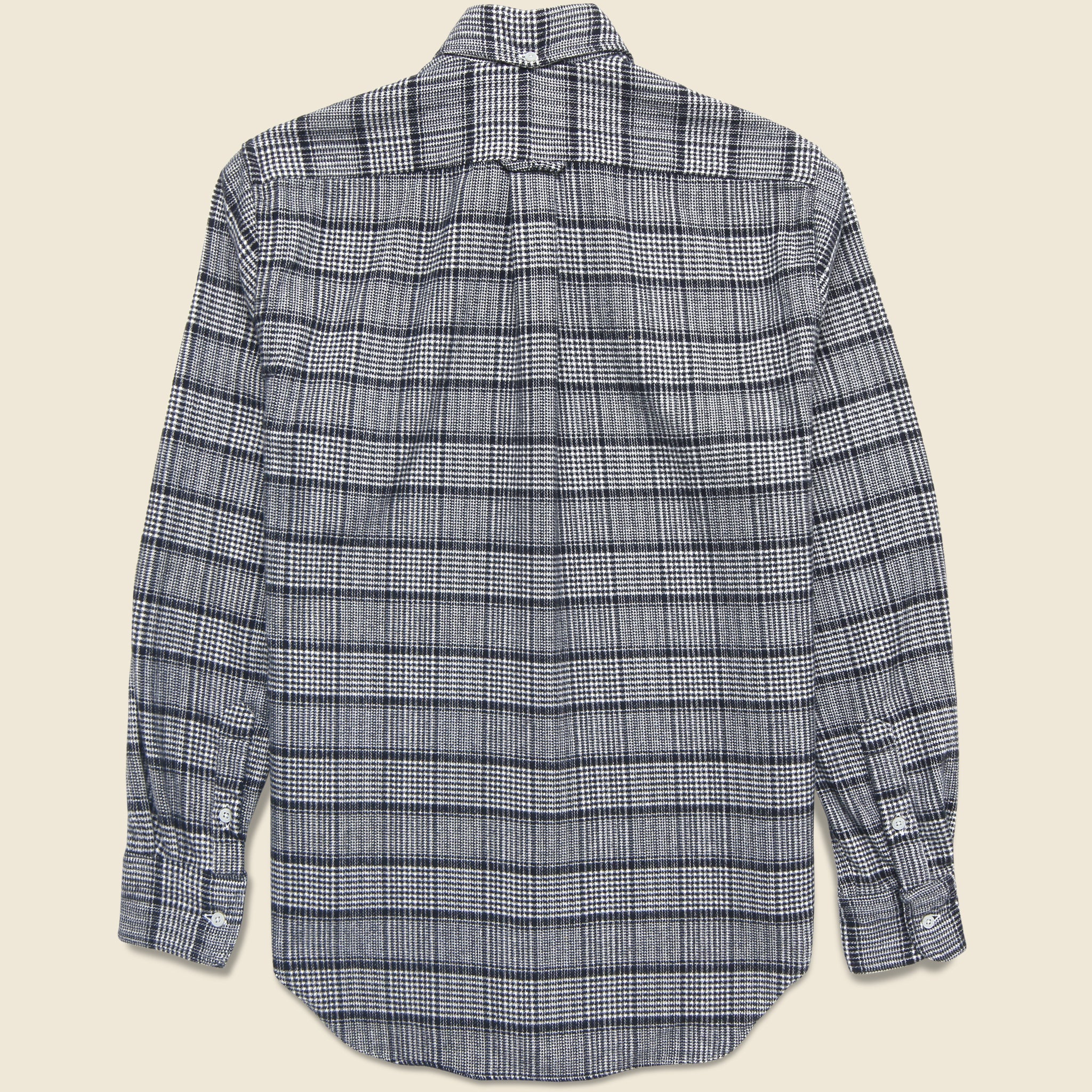 
                          Heavy Pique Flannel - Black
                        