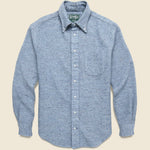 Nepped Chambray Shirt - Blue - Gitman Vintage - STAG Provisions - Tops - L/S Woven - Solid