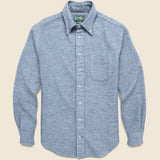 Nepped Chambray Shirt - Blue - Gitman Vintage - STAG Provisions - Tops - L/S Woven - Solid