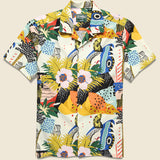 Disco Oasis Camp Shirt - Gitman Vintage - STAG Provisions - Tops - S/S Woven - Floral