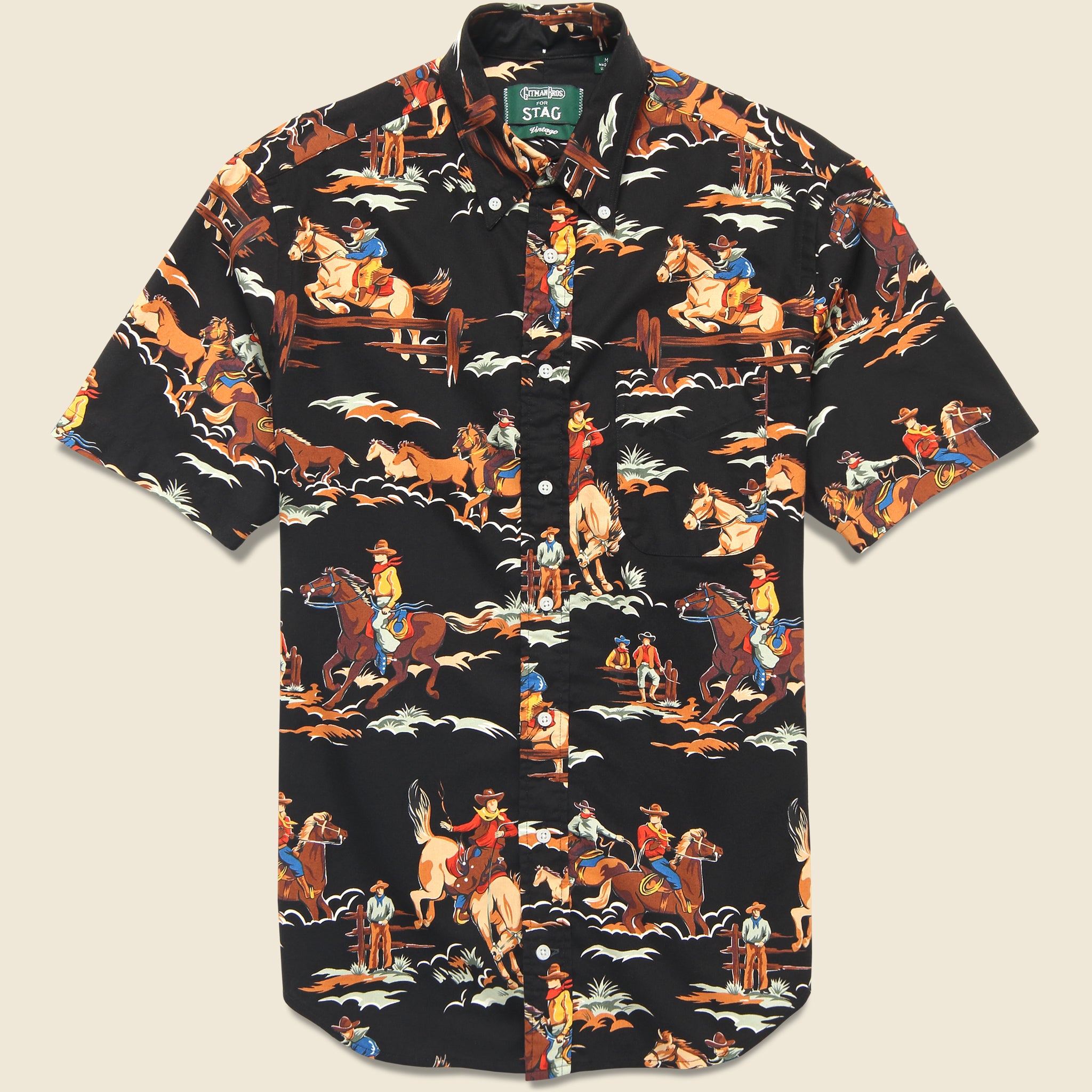 Rodeo Shirt - Black Multi