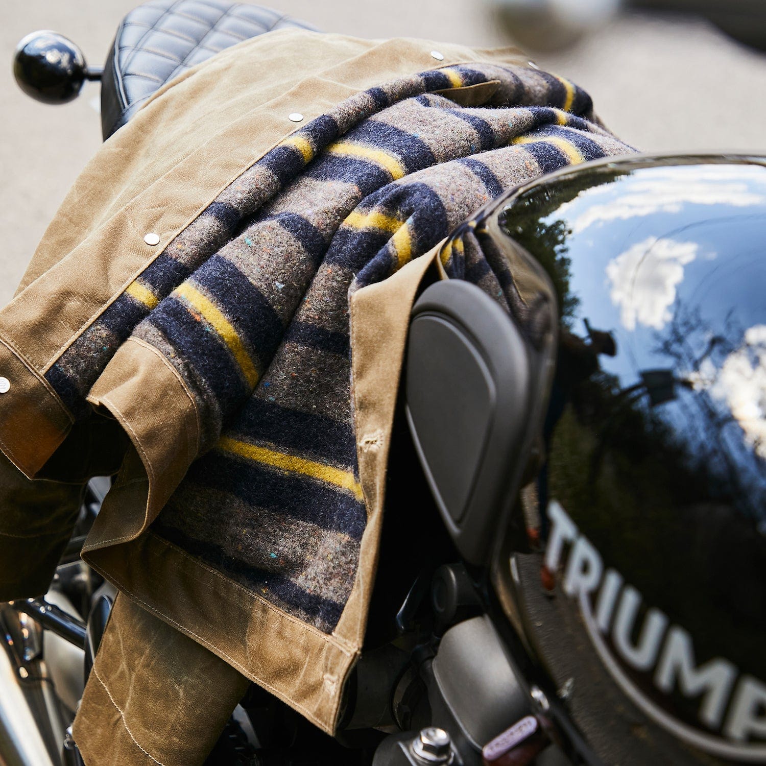 
                          Supply Jacket - Blanket Lined Waxed Tan Ridgeline
                        