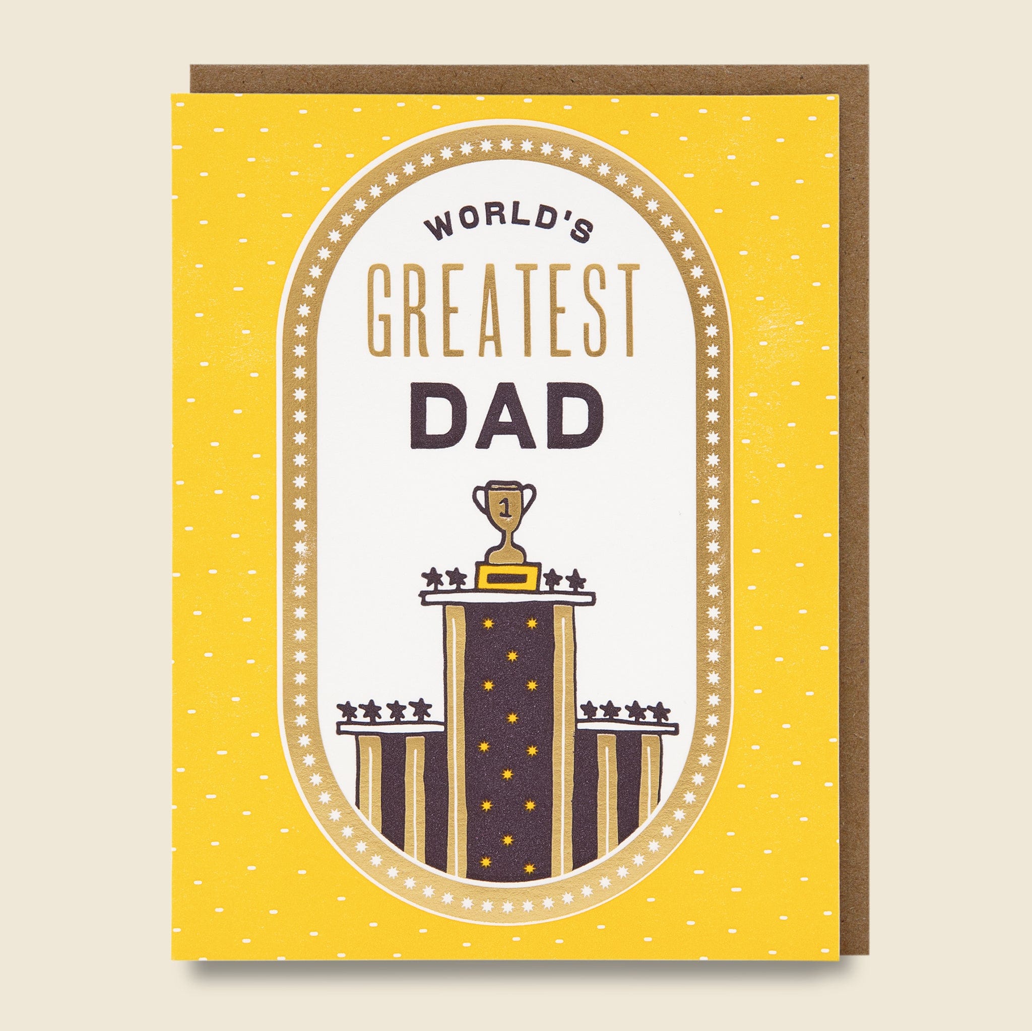 Worlds Greatest Dad Card - Paper Goods - STAG Provisions - Home - Office - Paper Goods