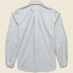 Solid Melange Sport Shirt - Grey - Hamilton Shirt Co. - STAG Provisions - Tops - L/S Woven - Solid