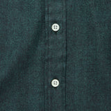 Donegal Herringbone Shirt - Green - Hamilton Shirt Co. - STAG Provisions - Tops - L/S Woven - Solid